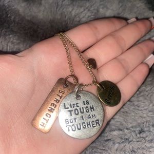 Mental health necklace